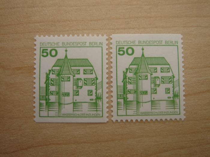 1980 West Berlin MiNr 615 C+D MNH