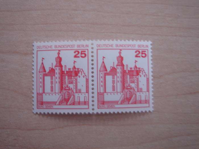 1978 West Berlin MiNr 587 horizontal pair MNH