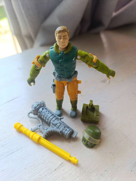 GI Joe Captain Gridiron Europe Complete