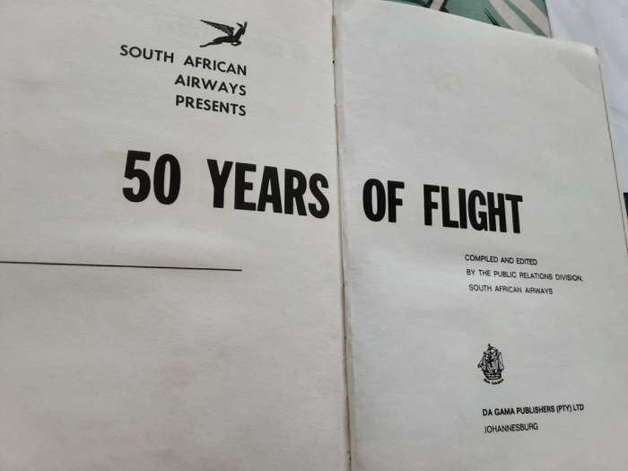 50 Years of Flight compiled by South African Airways