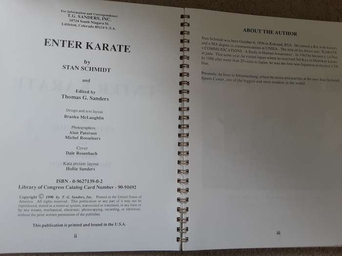 Enter Karate by Stan Schmidt