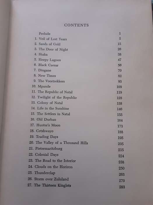 Natal and the Zulu Country by T V Bulpin
