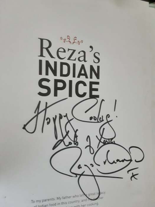 Reza's Indian Spice by Reza Mahammad ***Signed Copy ***