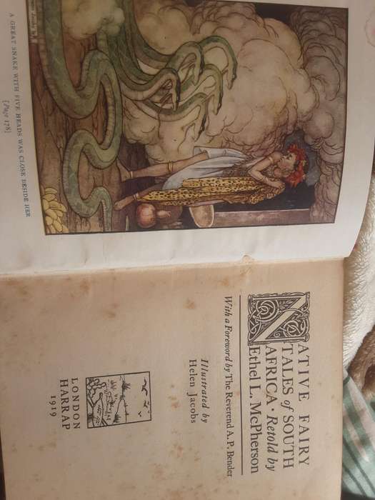 Native Fairy Tales of South Africa retold by Ethel L McPherson illustrated by Helen Jacobs