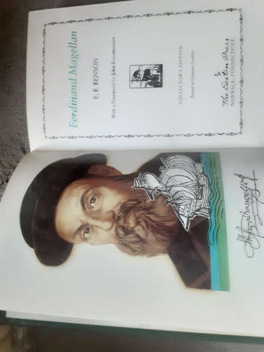 Ferdinand Magellan by E F Benson **collector's edition in full leather**