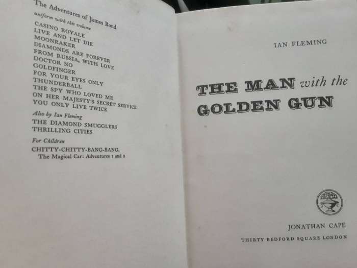 The Man With The Golden Gun by Ian Fleming