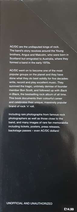 AC/DC The Story of the Original Monsters of Rock by Jerry Ewing
