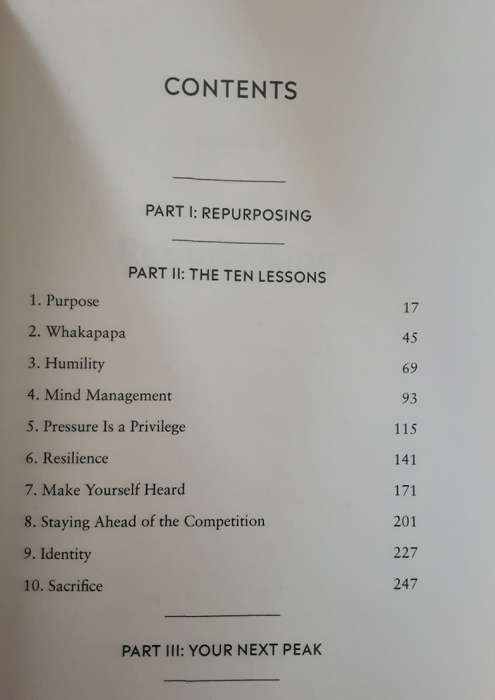 The Art of Winning,  Ten Lessons in Leadership, Purpose and Potential by Dan Carter