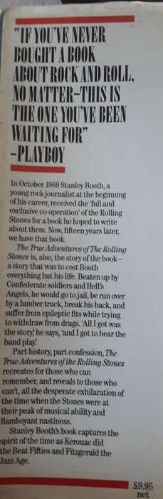 The True Adventures of the Rolling Stones by Stanley Booth