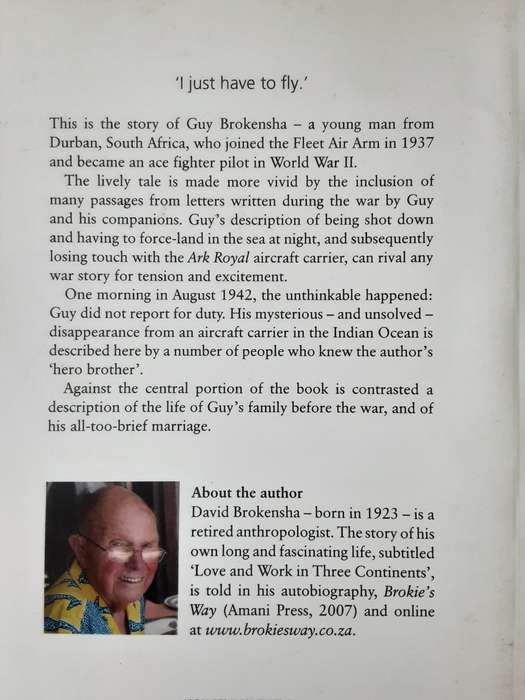 Guy's Story by David Brokensha **Signed Copy **