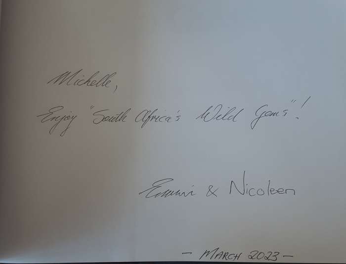 South Africas Wild Gems, Magnificent Jewels of Nature by Erwin & Nicoleen Niemand **SIGNED COPY**