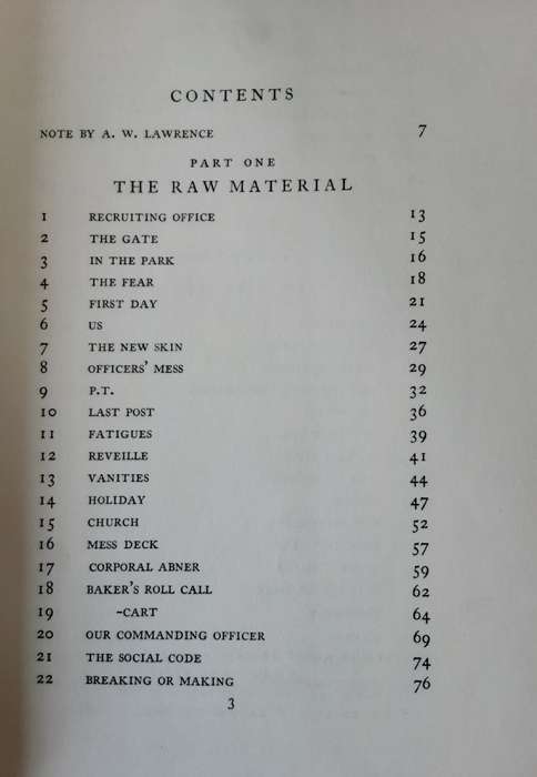 T E Lawrence The Mint by  352087 A/c Ross