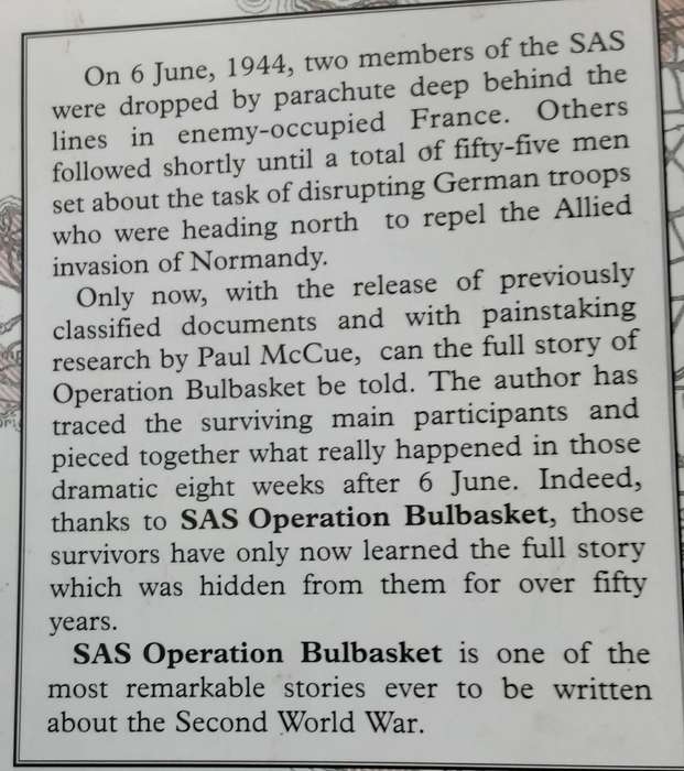 SAS Operation Bulbasket by Paul McCue