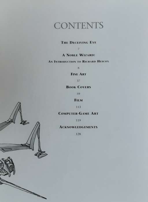The Deceiving Eye The Art of Richard Hescox text by Randy Dannenfelser
