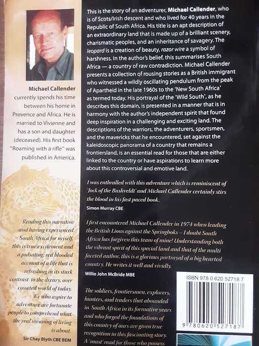 Leopard on a Razor Wire by Michael Callender ***SIGNED COPY**
