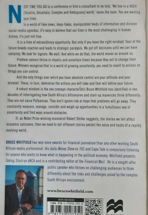 The Upside of Down, How Chaos & Uncertainty Breed Opportunity in S Africa by Bruce Whitfield **Signd