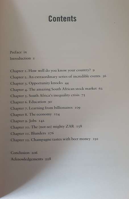 The Upside of Down, How Chaos & Uncertainty Breed Opportunity in S Africa by Bruce Whitfield **Signd