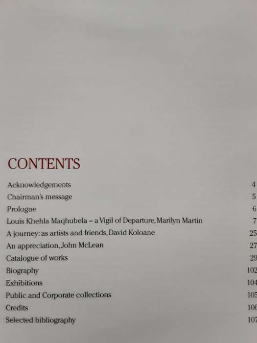 A Vigil of Departure Louis Khehla Maqhubela a retrospective 1960 2010 by Marilyn Martin