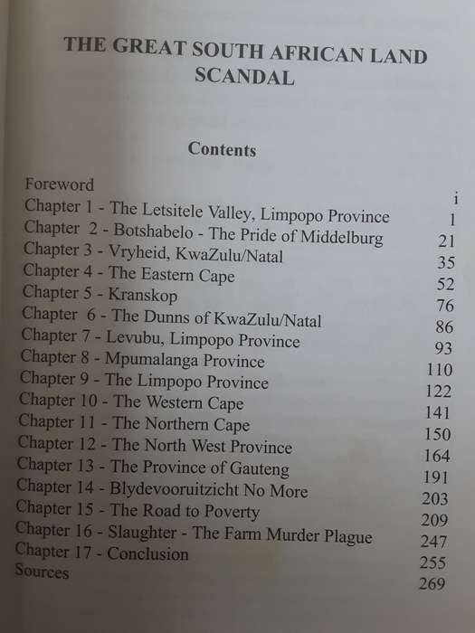 The Great South African Land Scandal by Dr Philip Du Toit