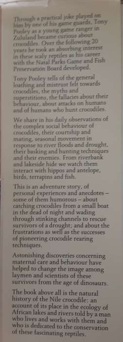 Discoveries of a Crocodile Man by Tony Pooley