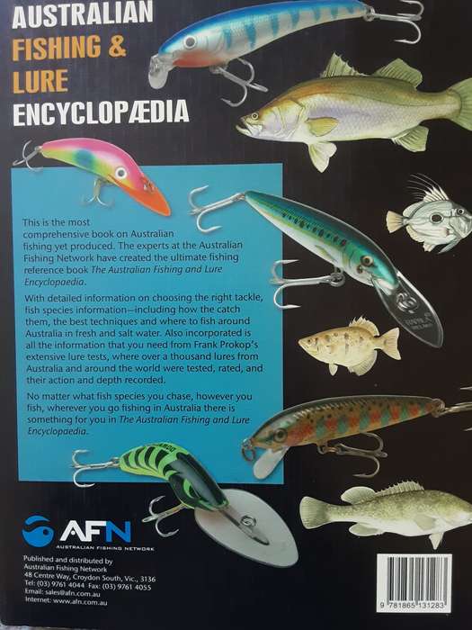 Australian Fishing & Lure Encyclopaedia, Freshwater & Saltwater, Lure Guide etc by Classon, Prokop