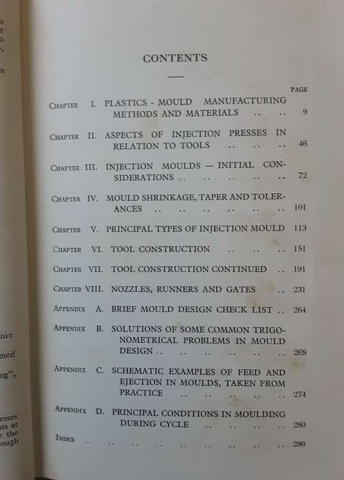 Injection Mould Design Fundamentals by A B Glanvill & E N Denton