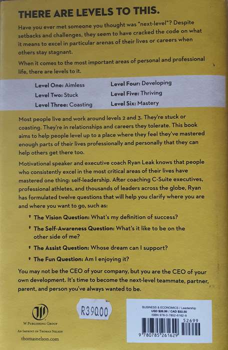 Leveling Up 12 Questions to Elevate Your Personal & Professional  Development  by Ryan Leak