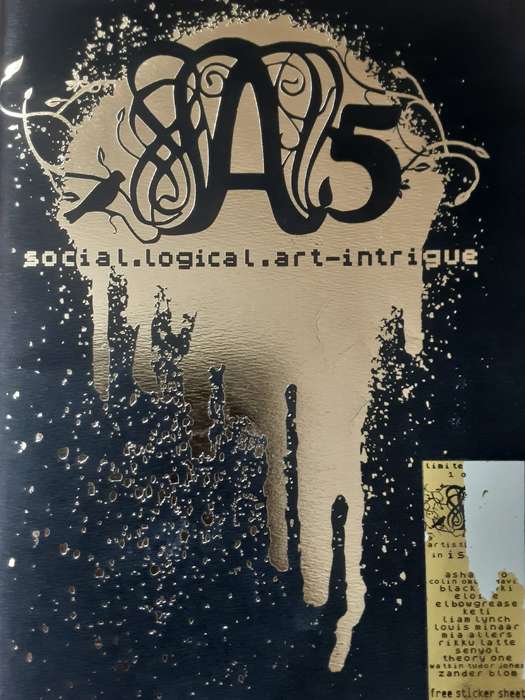 A5 Social, Logical, Art - Intrigue Issue 1 Limited Edition complete with Sticker Sheet