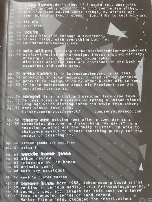A5 Social, Logical, Art - Intrigue Issue 1 Limited Edition complete with Sticker Sheet