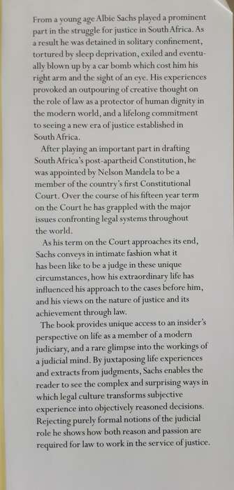 The Strange Alchemy of Life and Law by Albie Sachs