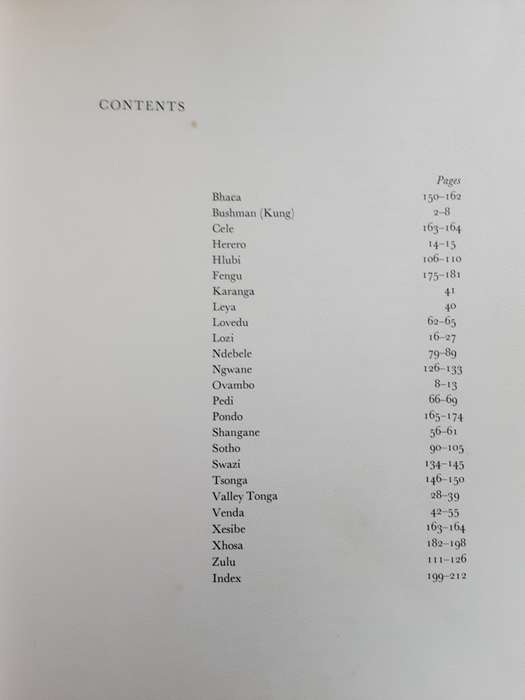 Tribal Peoples of Southern Africa by Barbara Tyrrell