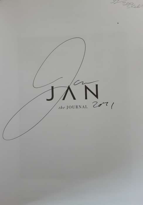 Jan The Journal Volume 7 2021 ***Signed by Jan on title page**