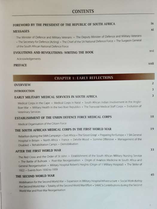 The Fourth Dimension The Untold Story of Military Health in South Africa **limited edition nbr 0036*
