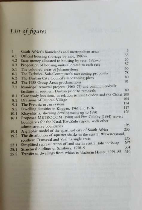 The Apartheid City and Beyond, Urbanization & Social Change in South Africa by David Smith