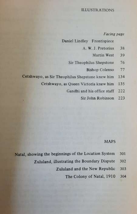 A History of Natal by E G Brooke's and C de B Webb