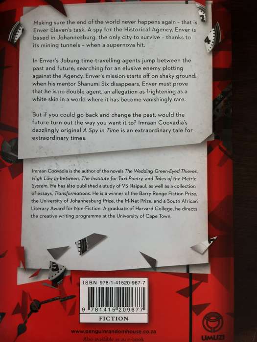 A Spy in Time by Imraan Coovadia