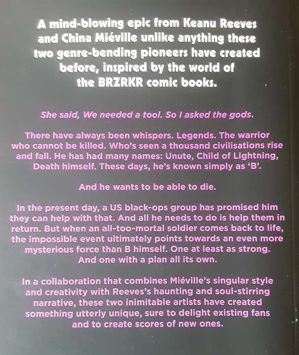 The Book of Elsewhere  by Keanu Reeves and China Mielville