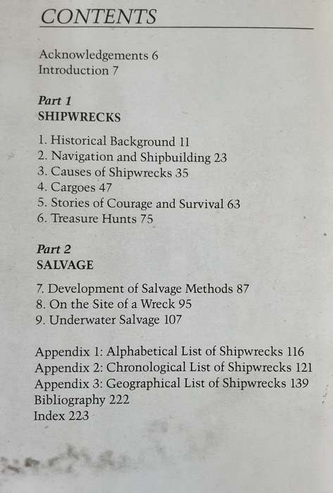 Shipwrecks & Salvage in South Africa 1505 to the Present by Malcom Turner