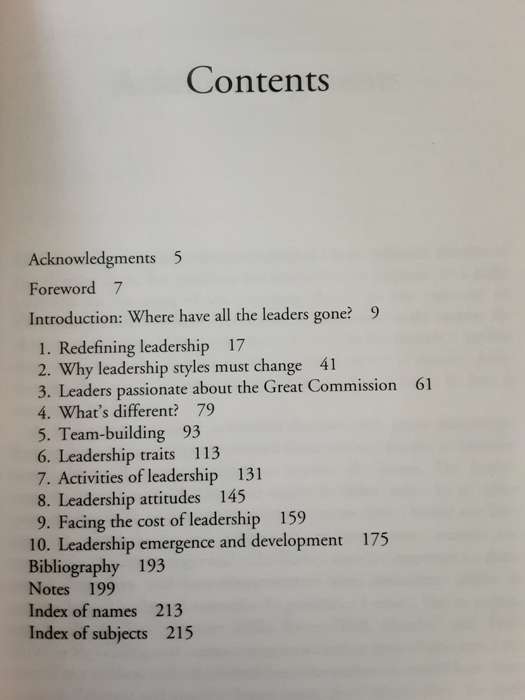 Leadership Next, Changing Leaders in A Changing Culture by Eddie Gibbs