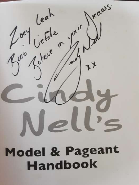 Cindy Nell's Model and Pageant Handbook **Signed Copy **