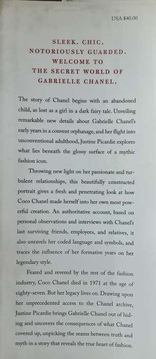 Coco Chanel The Legend and The Life by Justine Picardie