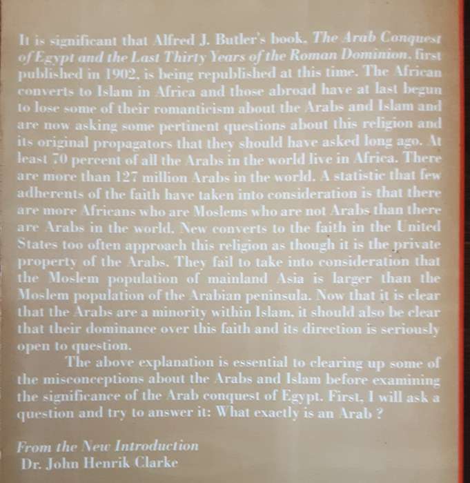 The Arab Invasion of Egypt and The Last 30 Years of Roman Domination by Alfred Butler