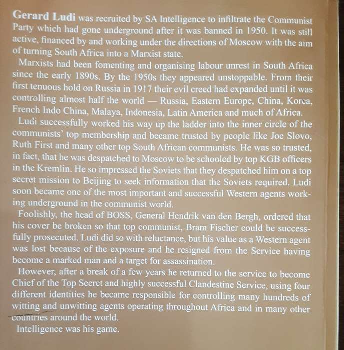 The Communistisation lof the ANC by Gerard Ludi