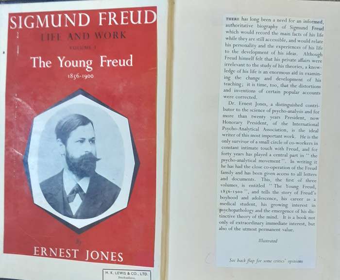 Sigmund Freud Life and Work in 3 volumes by Ernest Jones