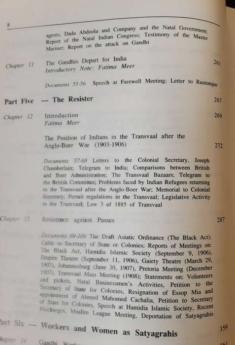 The South African Gandhi An Abstract of Speeches & Writings edited by Fatima Meer **Signed Copy **