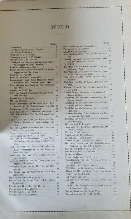 Plateatlas by die Afrikaanse Letterkunde deur Dr M S B Kritzinger