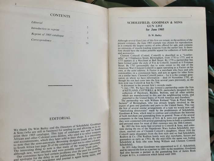 The Journal of the Historical Firearms Society of South Africa 8 Volumes 1980 to 1987