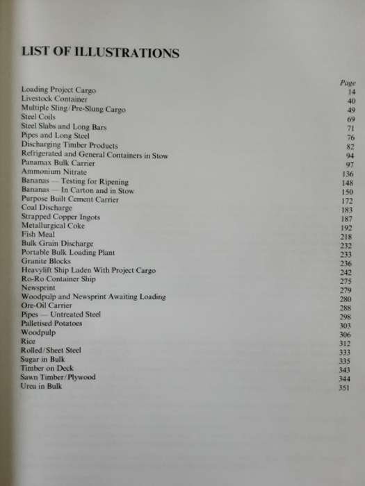 Thomas Stowage, The Properties and Stowage of Cargoes 4th Edition by Capt K S Rankin