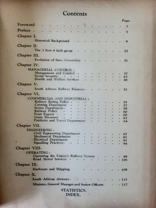 The South African Railways, History, Scope and Organisation by SAR 1947