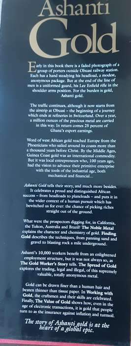 Ashanti Gold, The African Legacy of the World's Most Precious Metal by Prof Edward S Ayensu **Signed